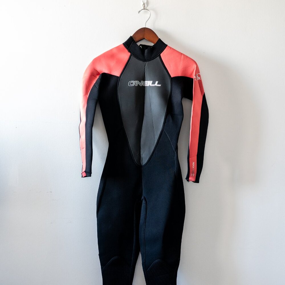 NTW-WOMEN'S REACTOR-2 3/2MM BACK ZIP FULL WETSUIT SZ 6